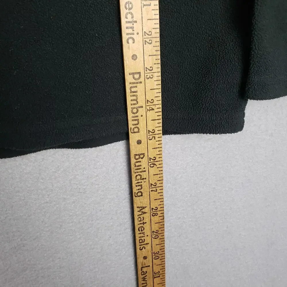 The North Face Boys Size XL Quarter Fleece Zip Sweatshirt Solid‎ Black Casual